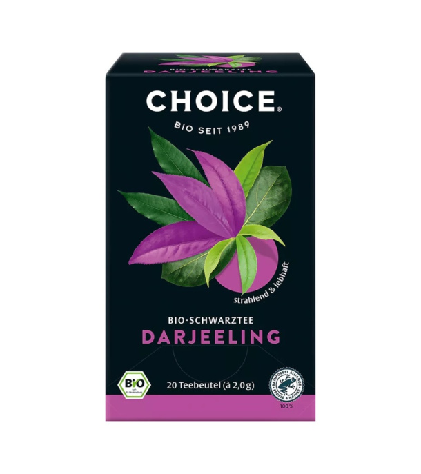 Bio černý čaj Darjeeling CHOICE