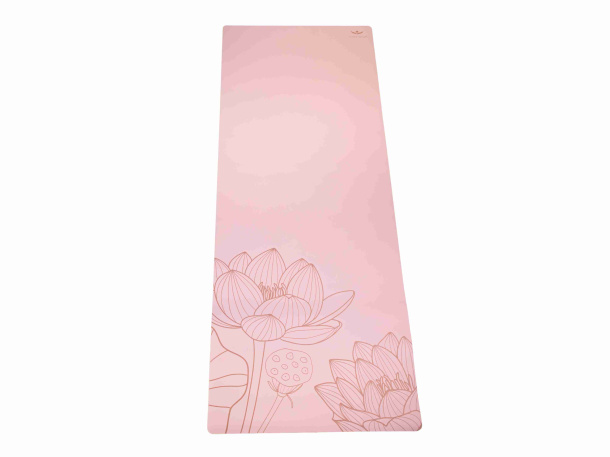 Yogacentrum PU podložka na jógu Rose 1.5mm